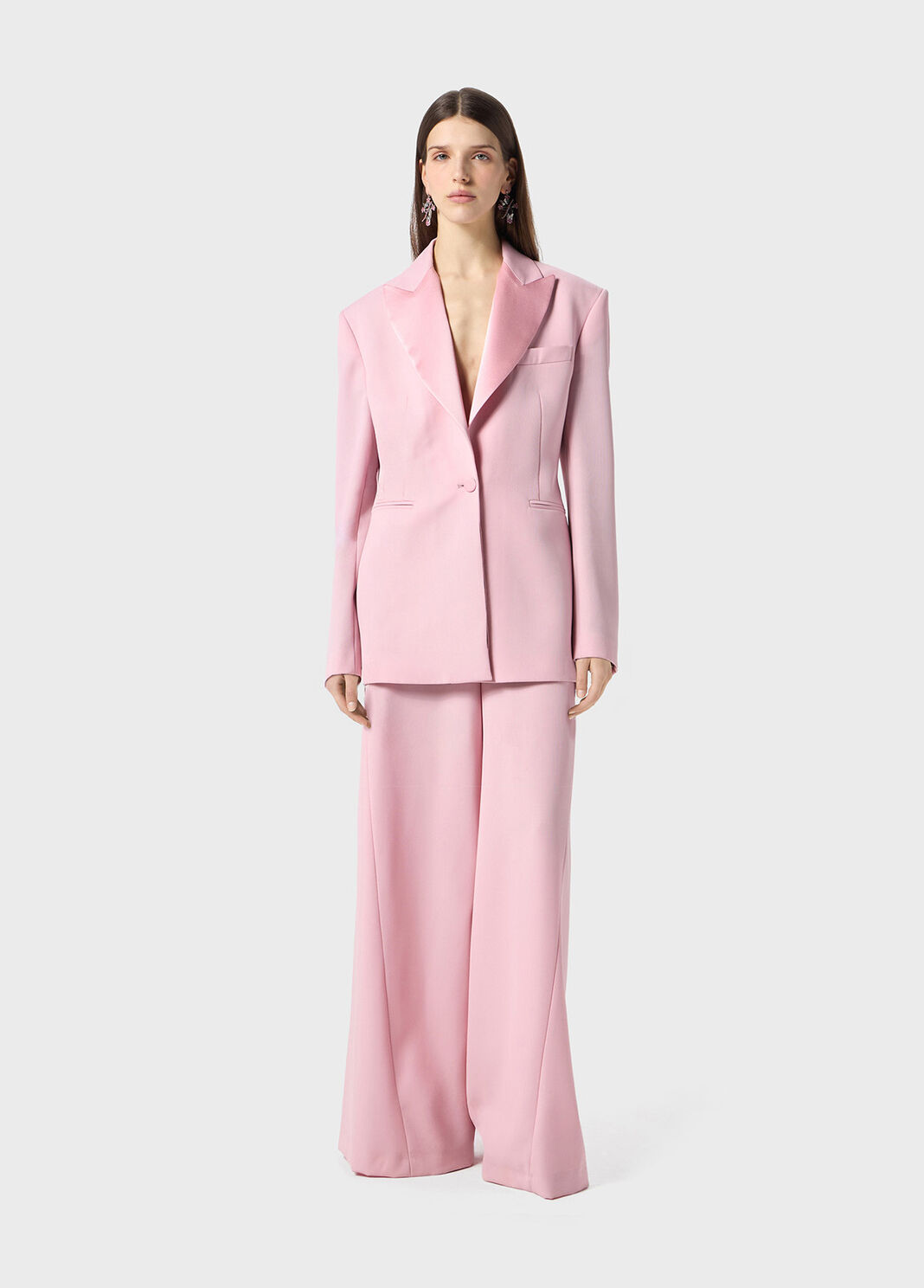 Giacca monopetto in lana grain de poudre  Blumarine - large image number 3