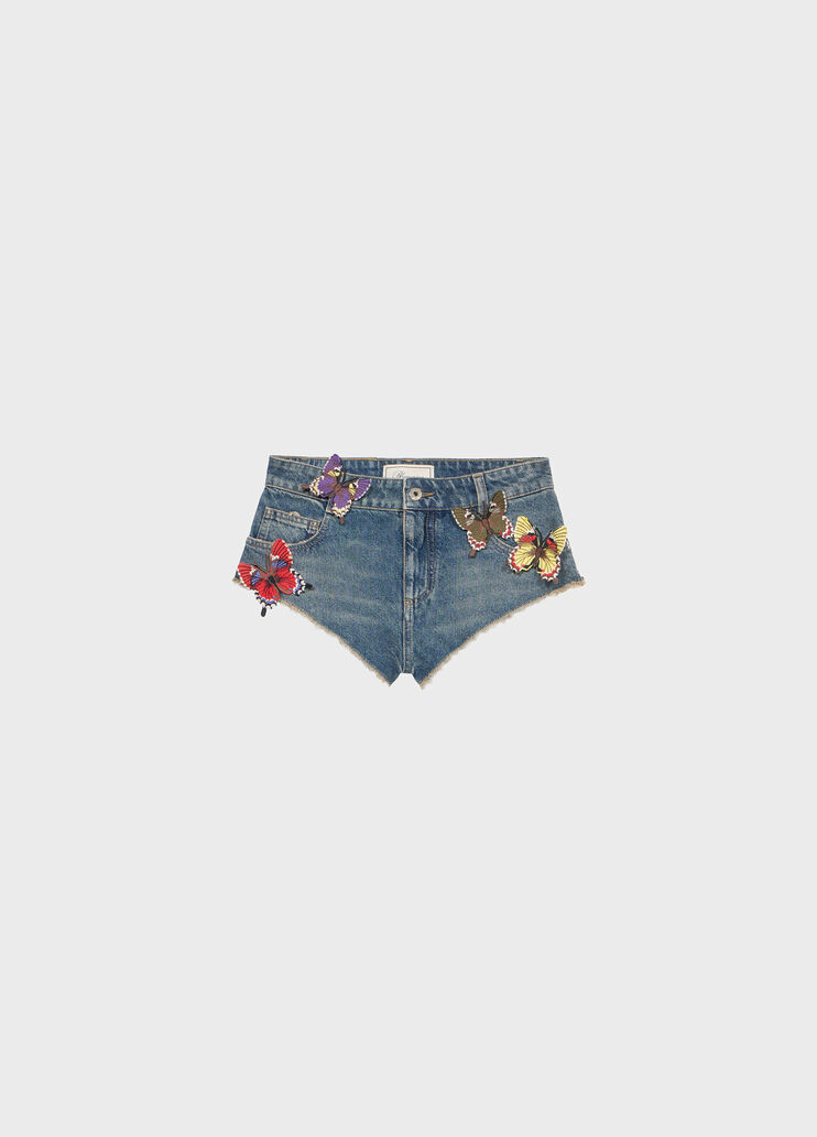 Denim Shorts with Butterflies  Blumarine - medium