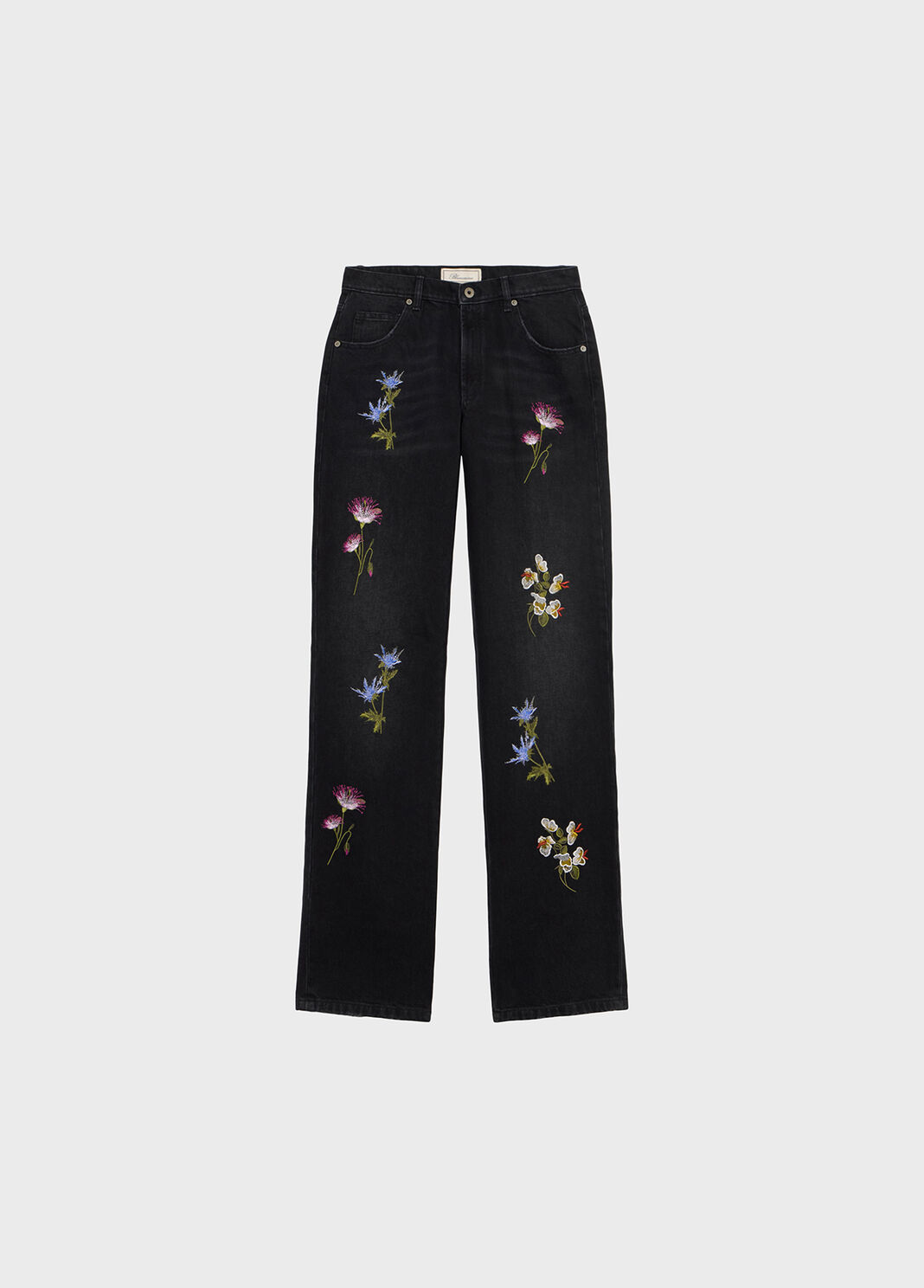 Jeans con ricamo fiori  Blumarine - large image number 4