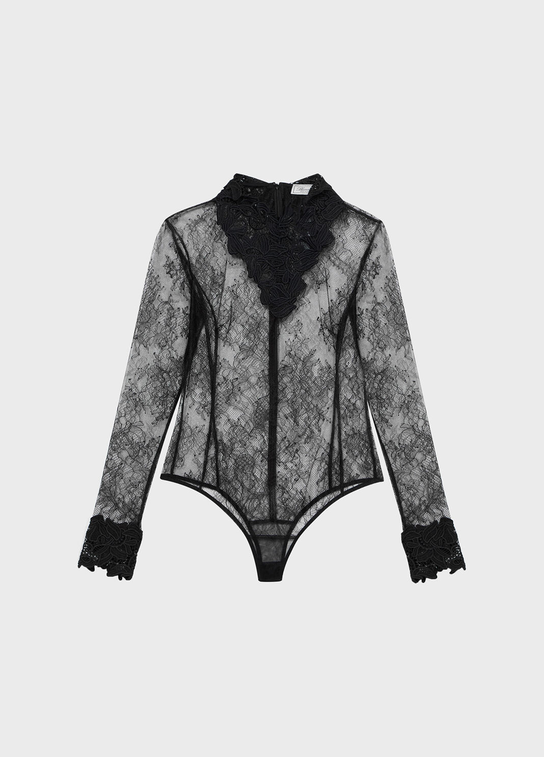 Chantilly lace body with macrame details  Blumarine - large image number 4