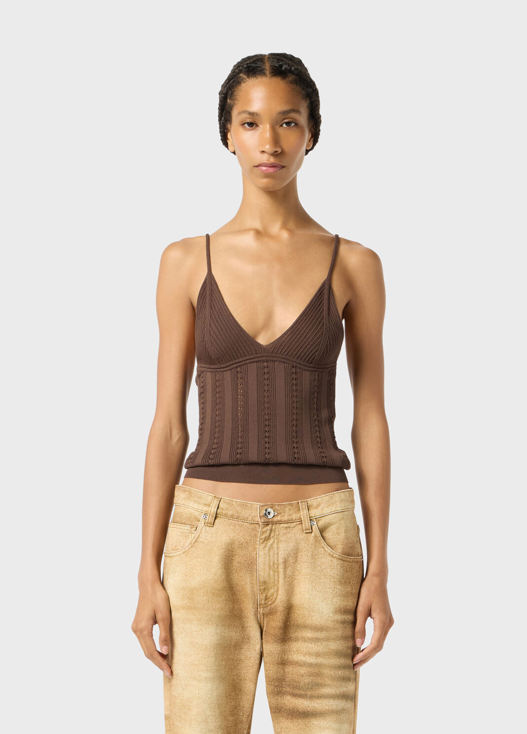 Top in maglia lavorata  Blumarine - large image number 0