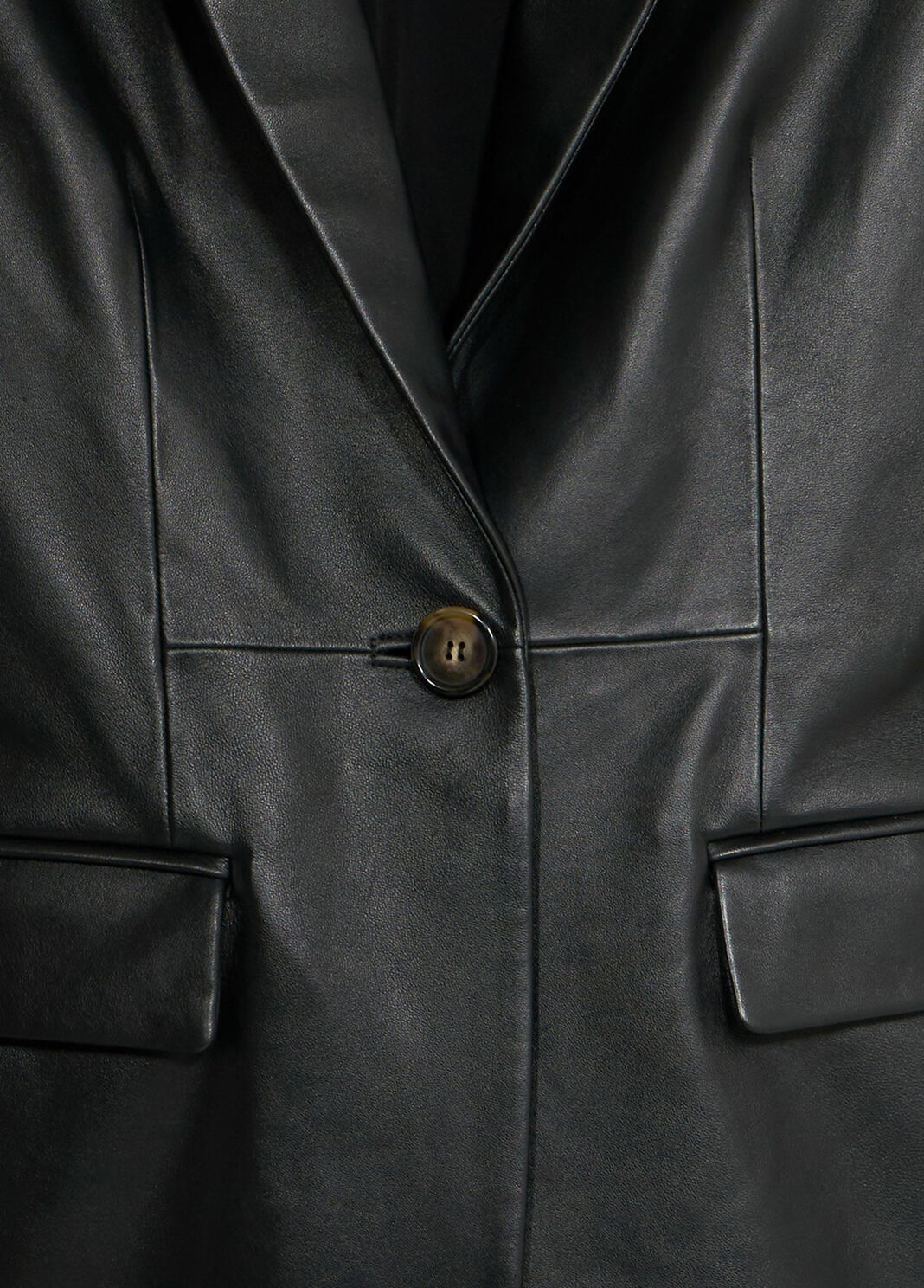 Single-breasted nappa jacket  Blumarine - large image number 6