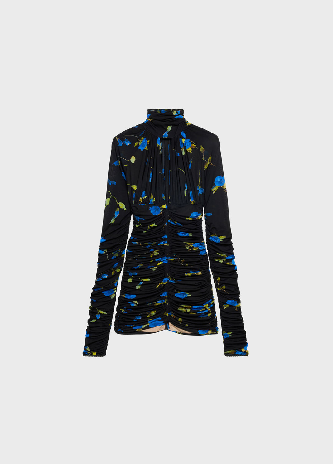 Robe en jersey imprim&eacute; avec d&eacute;tail ajour&eacute;  Blumarine - large image number 4