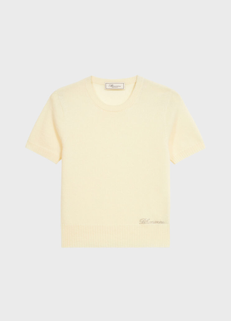 Short-sleeved cashmere jumper  Blumarine - medium