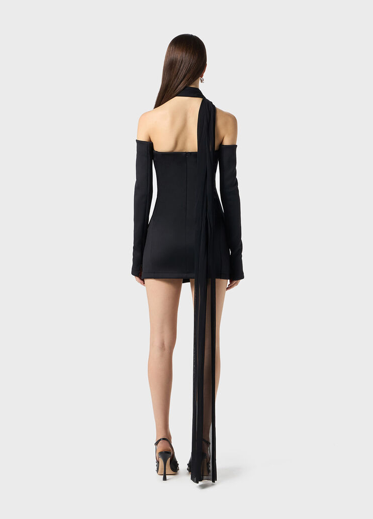 Mini dress with scarf and hooks  Blumarine - large image number 1