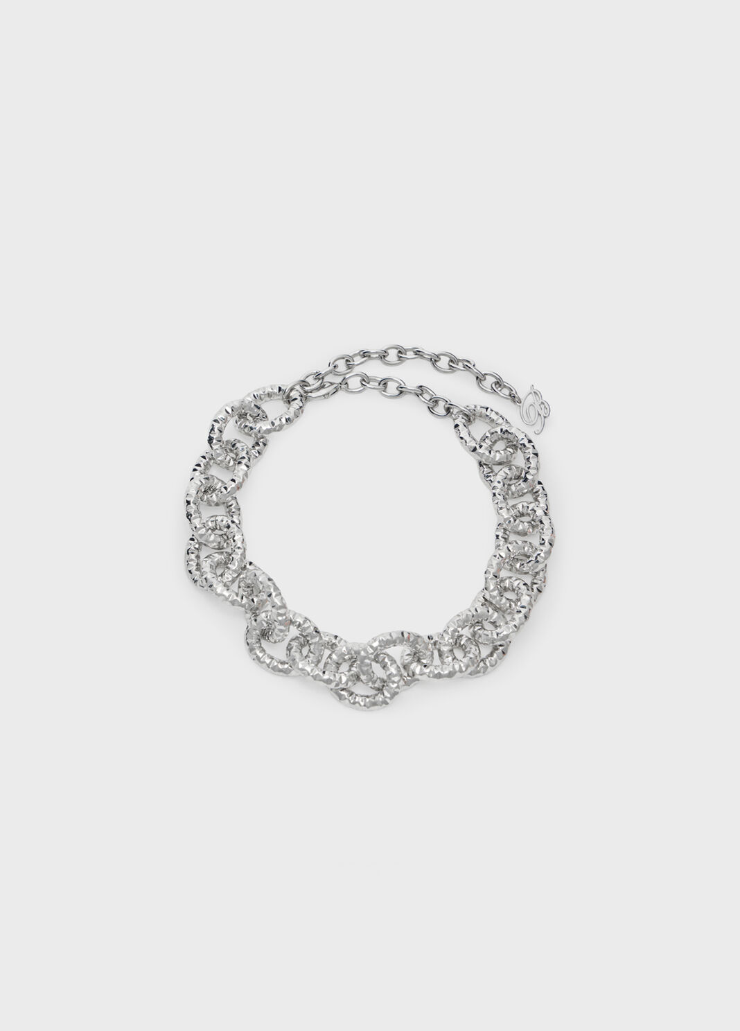 Metallkette mit erhabenen Ringen  Blumarine - large image number 1