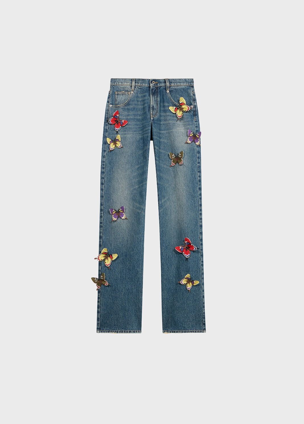 Boyfriend Jeans with Butterflies  Blumarine - large image number 4