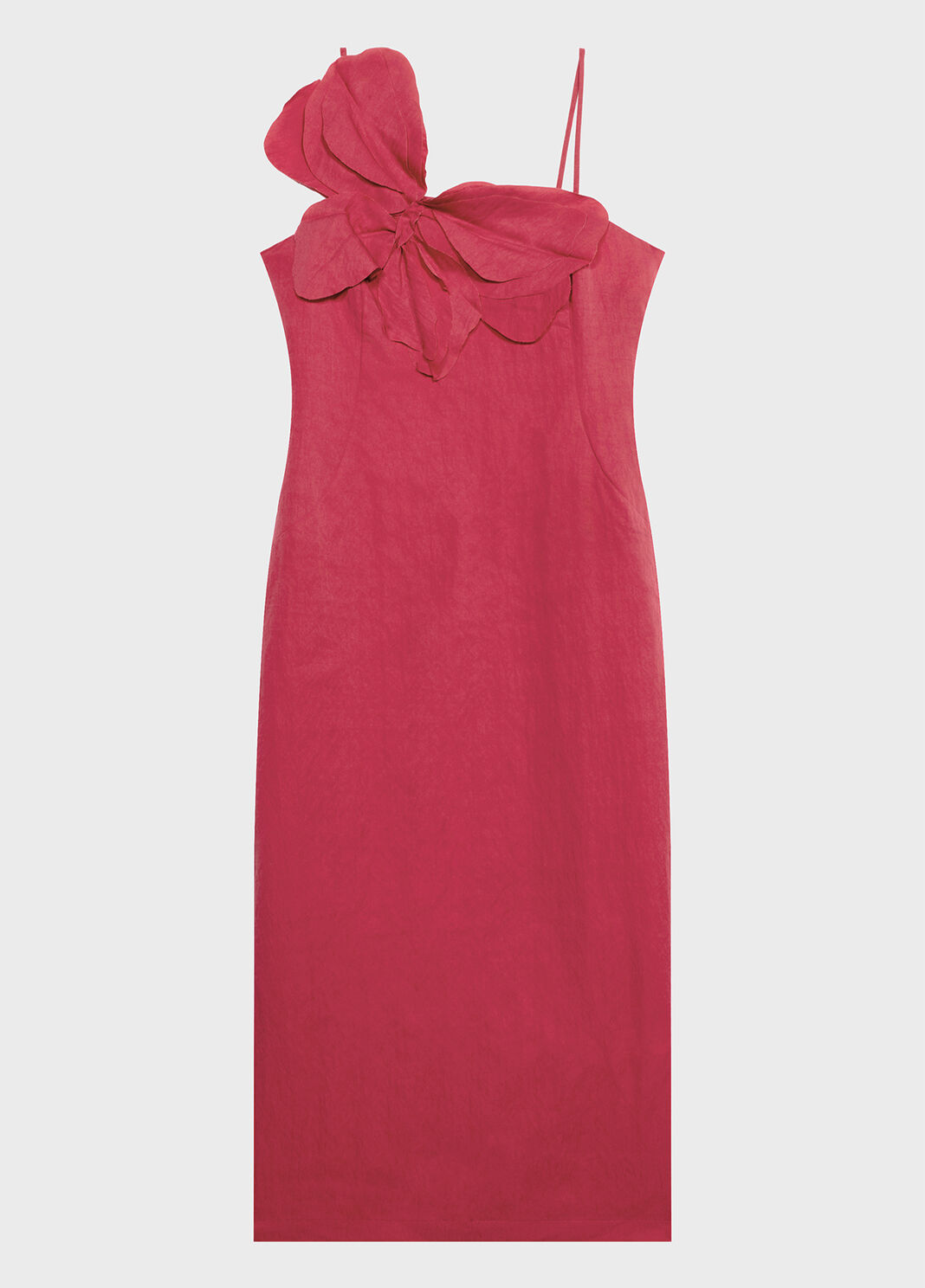 Midi dress in washed gabardine with 3D butterfly  Blumarine - large image number 4