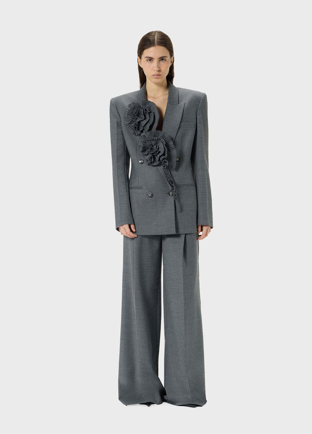 Pantalon palazzo avec pinces  Blumarine - large image number 3