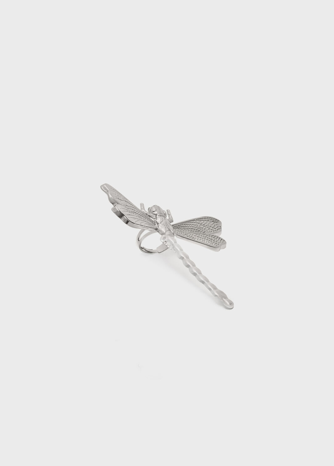 Metal ring with dragonfly  Blumarine - large image number 2