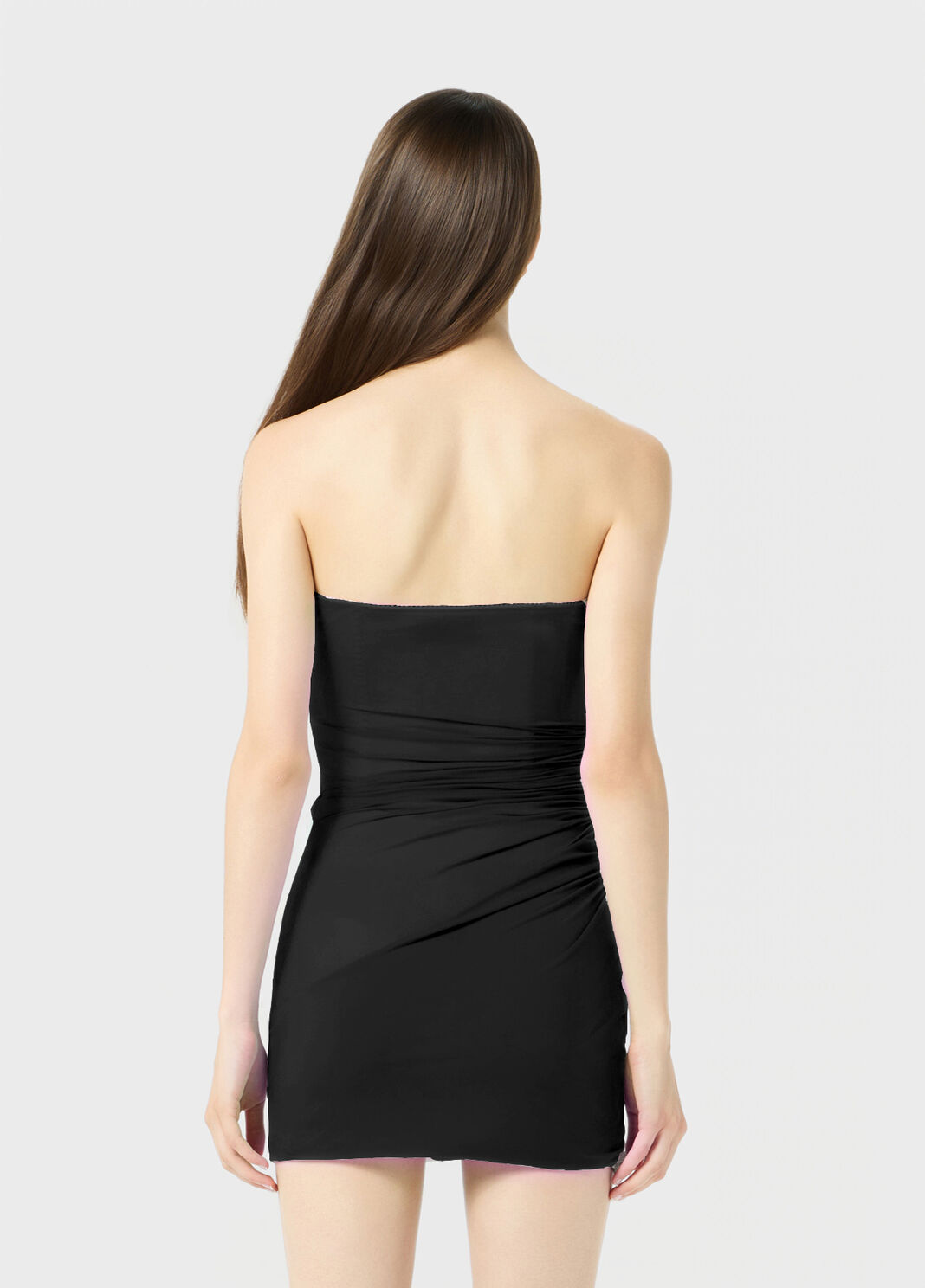 Jersey bustier dress with torchon detailing  Blumarine - large image number 1