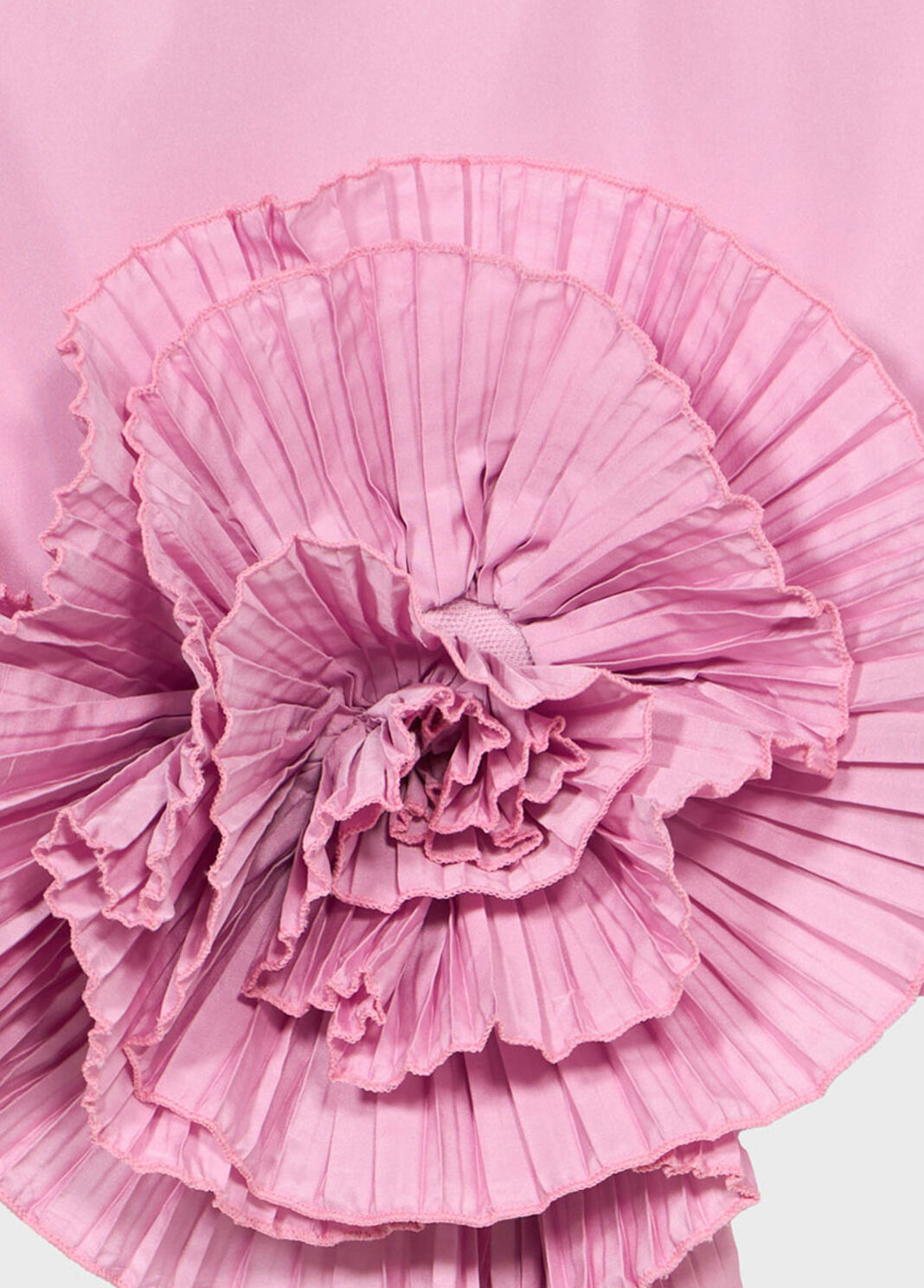 Short taffeta skirt with 3D roses  Blumarine - large image number 6