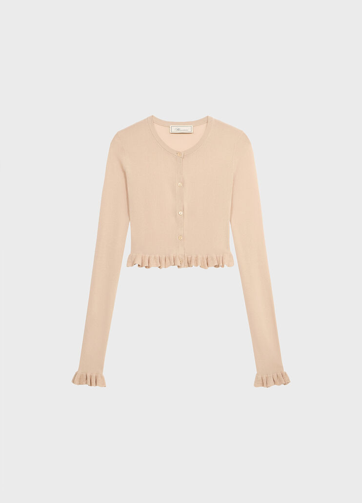 Cardigan court avec volants  Blumarine - medium