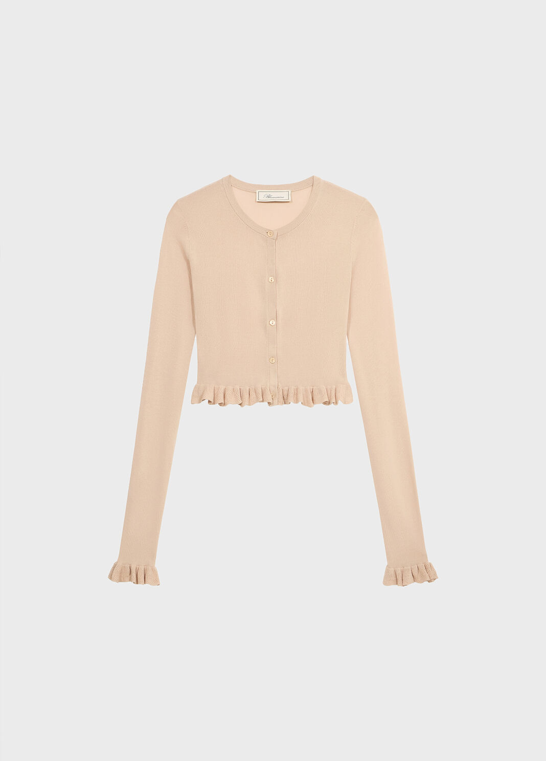 Cardigan court avec volants  Blumarine - large image number 4