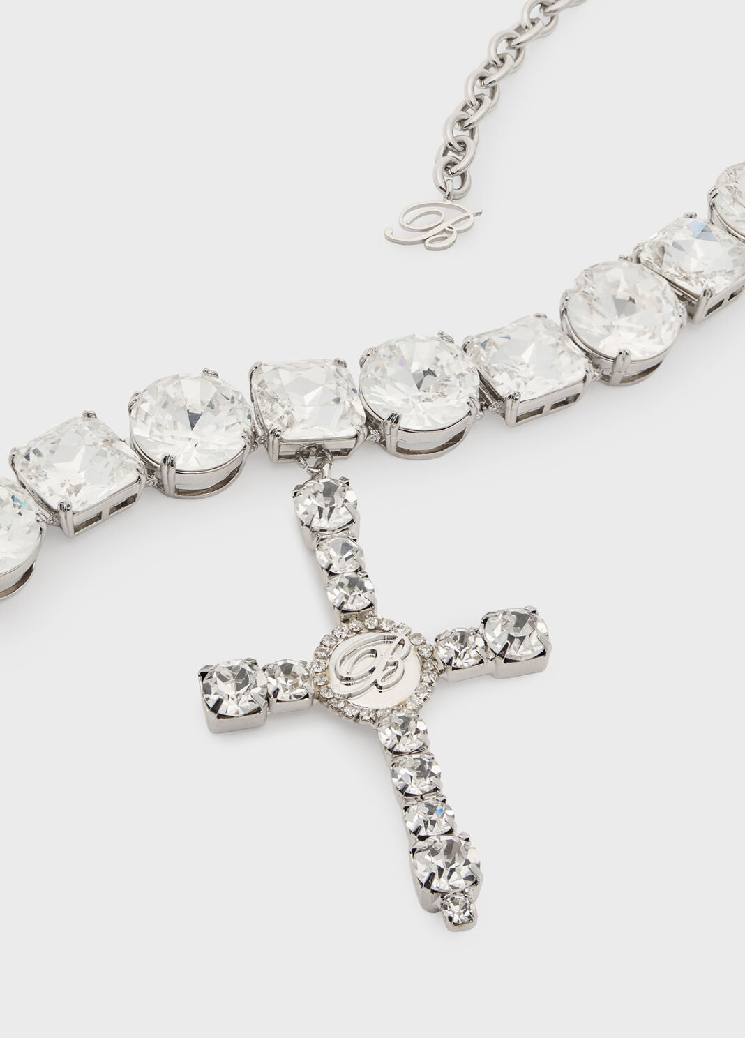 Metal Choker with Gem Settings and Pendant  Blumarine - large image number 3