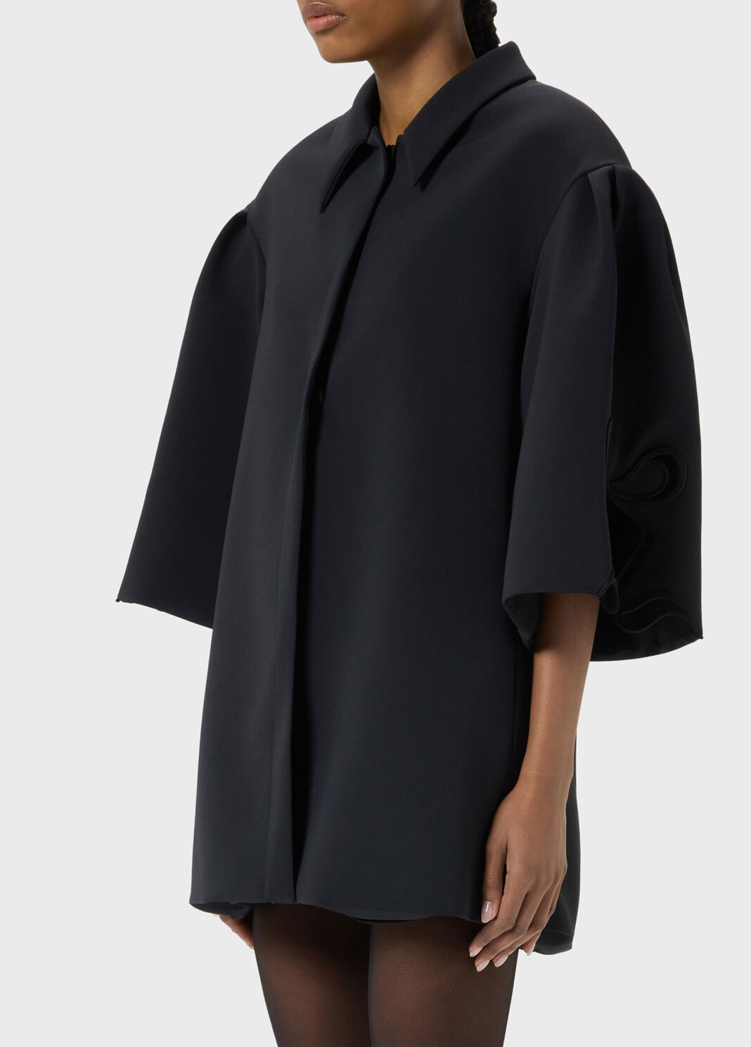 Oversized cady jacket with embroidery  Blumarine - large image number 2