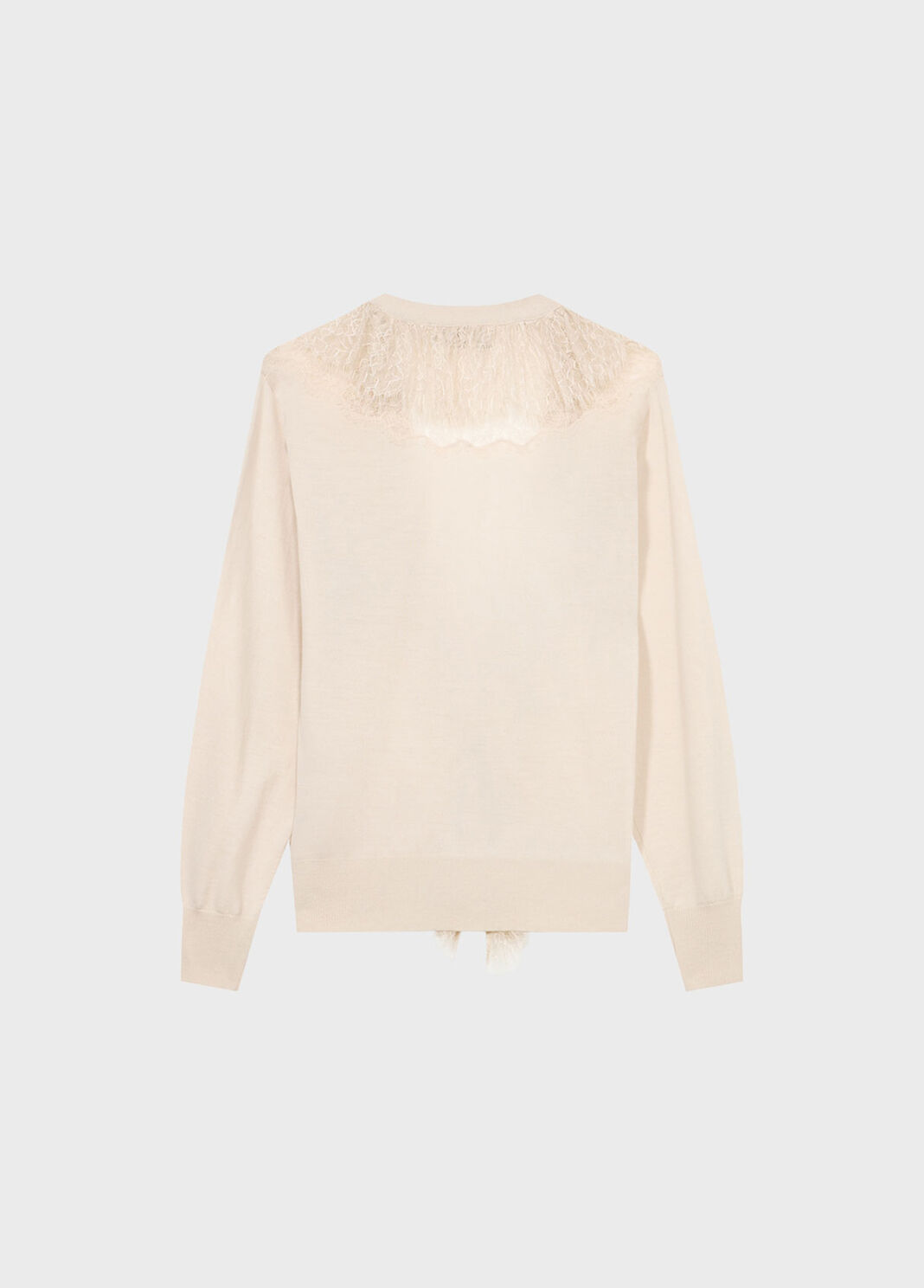 Cardigan aus Wolle mit Volant aus Spitze  Blumarine - large image number 5