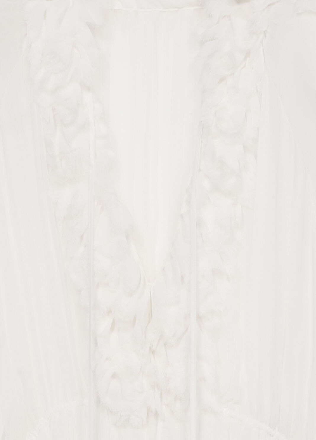 Chiffon shirt with flounce and ruffles  Blumarine - large image number 6
