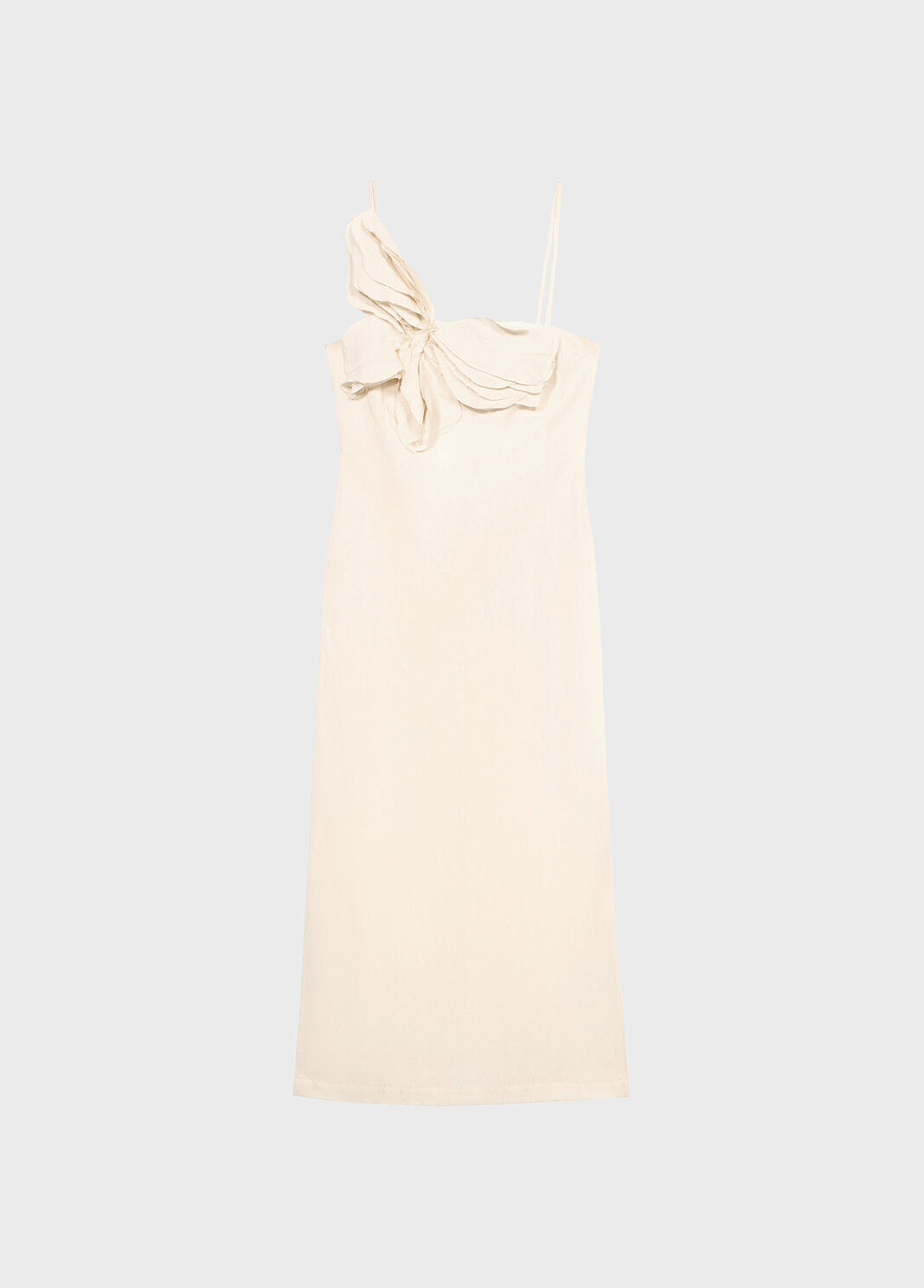 Midi dress in washed gabardine with 3D butterfly  Blumarine - large image number 4