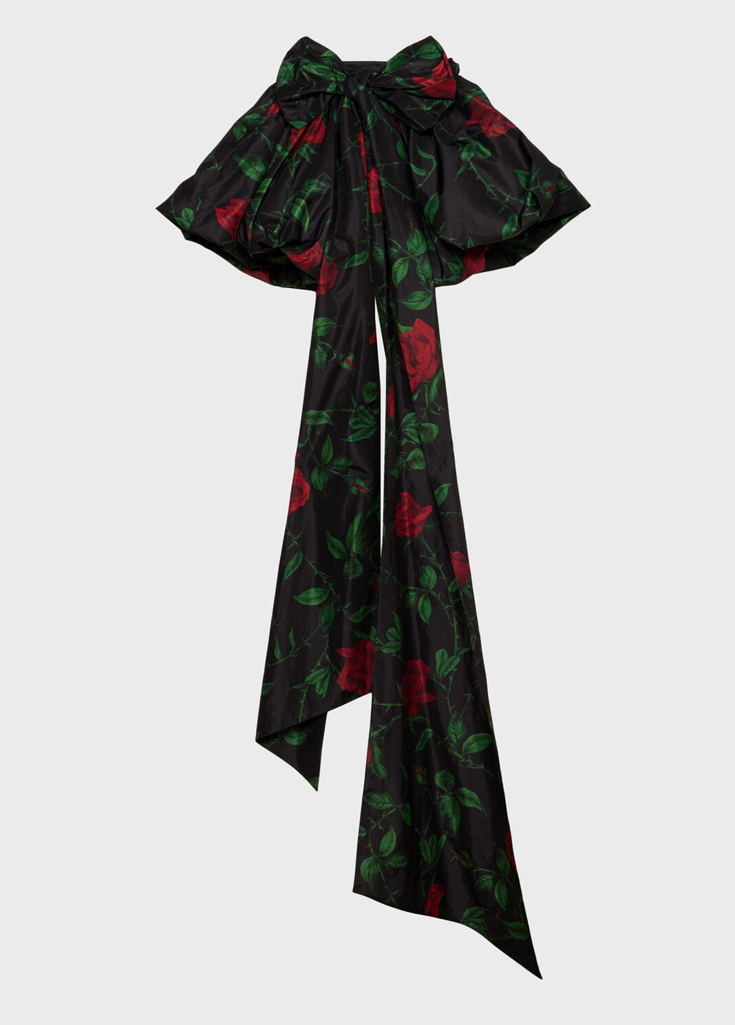 Short printed taffeta skirt with bow  Blumarine - large image number 5