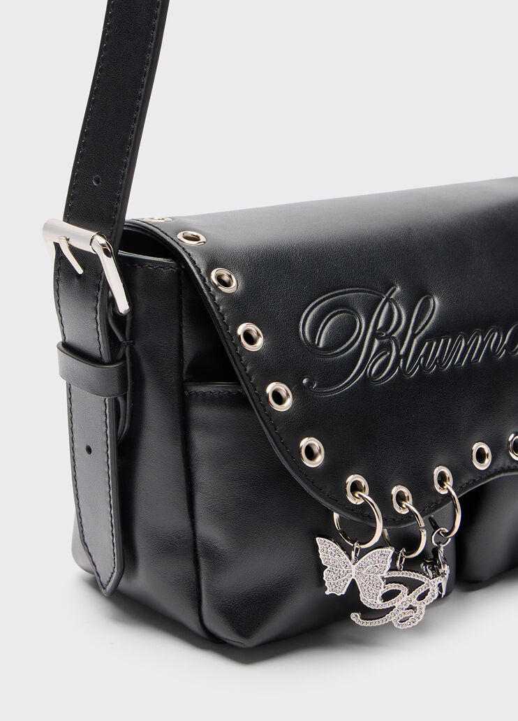 Bolso bandolera tipo mensajero mini con tachuelas  Blumarine - large image number 4