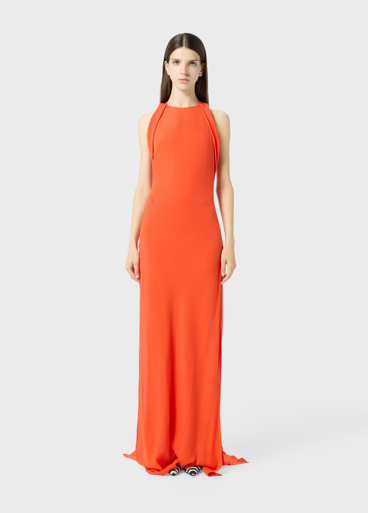 sachin and babi light blue dress Pink One-Shoulder Maxi Dress by Blumarine on Sale main image 0