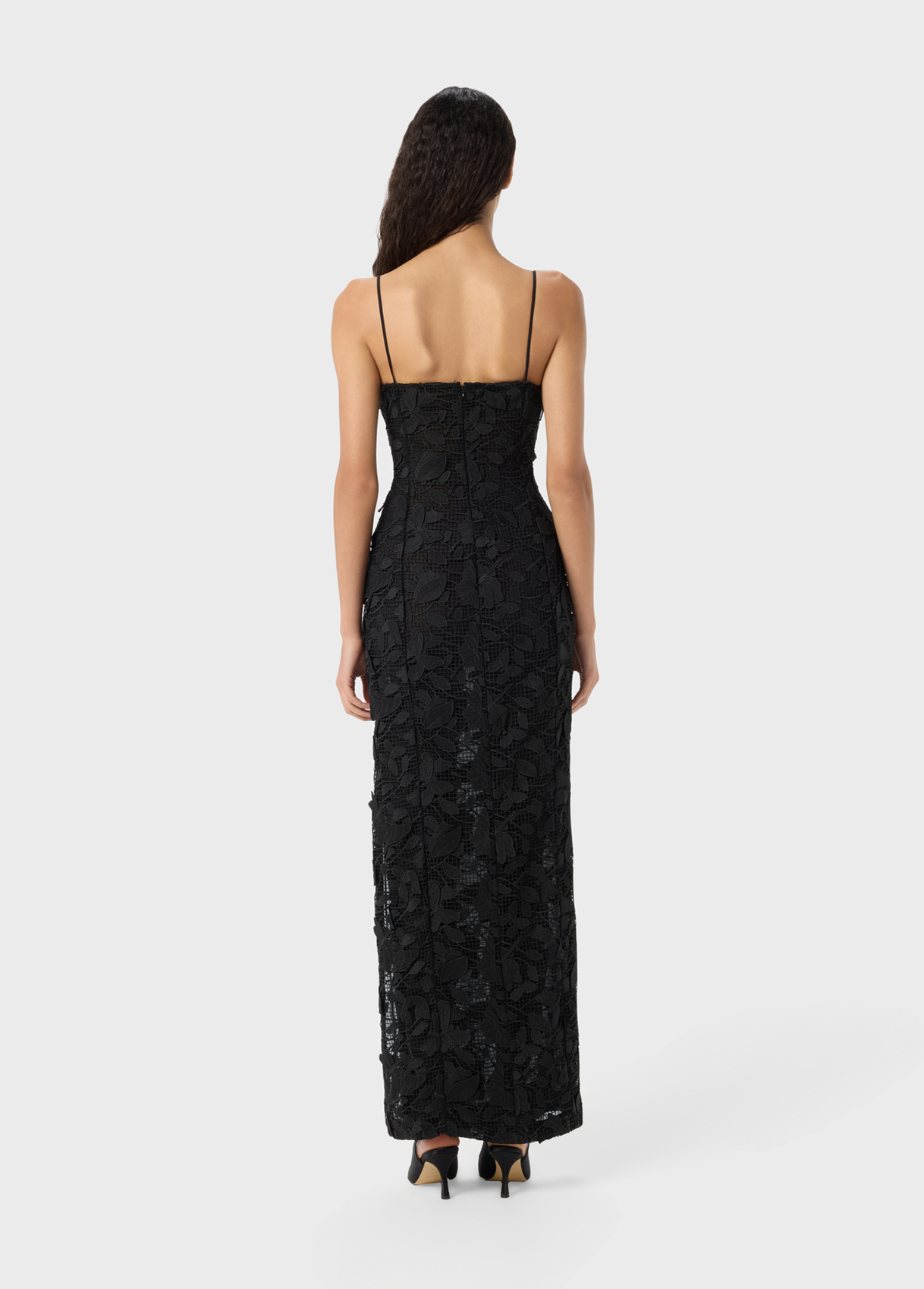 Long dress in macramé lace - Blumarine
