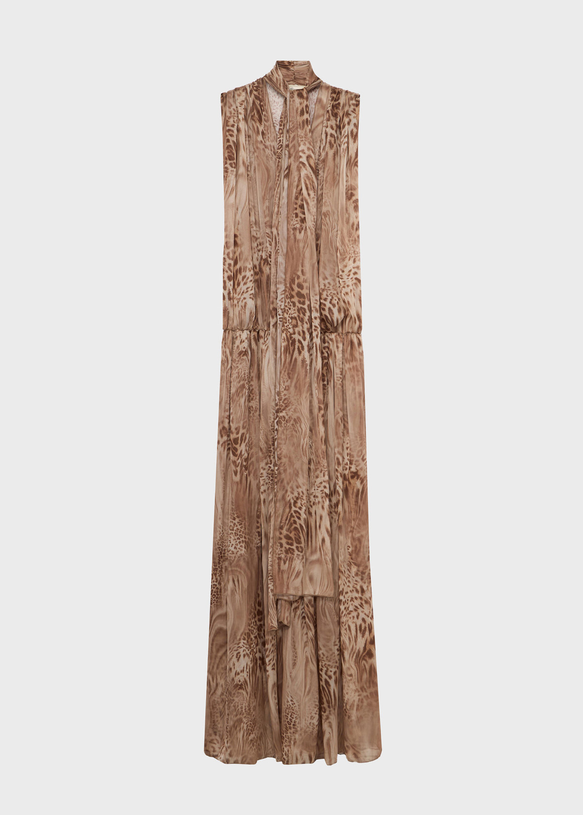 ワンピース BLUMARINE Printed Chiffon Dress Printed Chiffon Long Dress | Blumarine