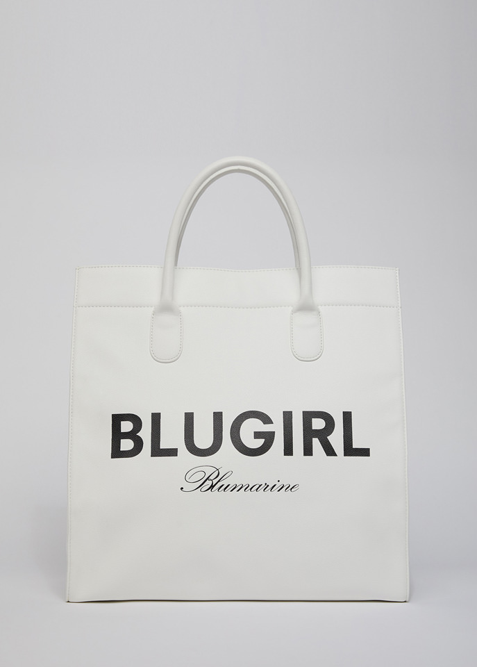 BLUGIRL: SHOPPER BAG WITH LOGO