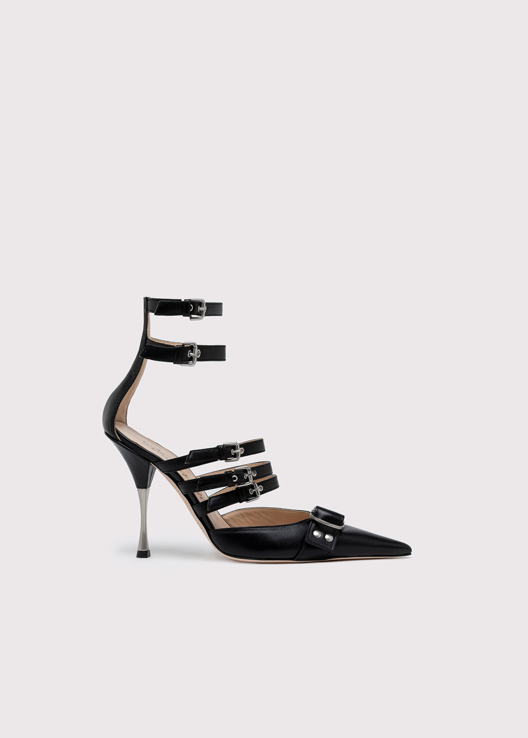 BLUMARINE: Two pieces pumps with straps