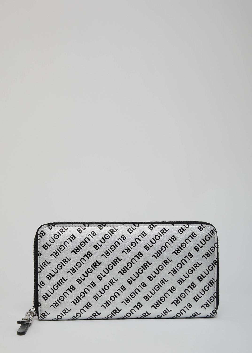BLUGIRL: LAMINATED WALLET WITH ALL-OVER LOGO