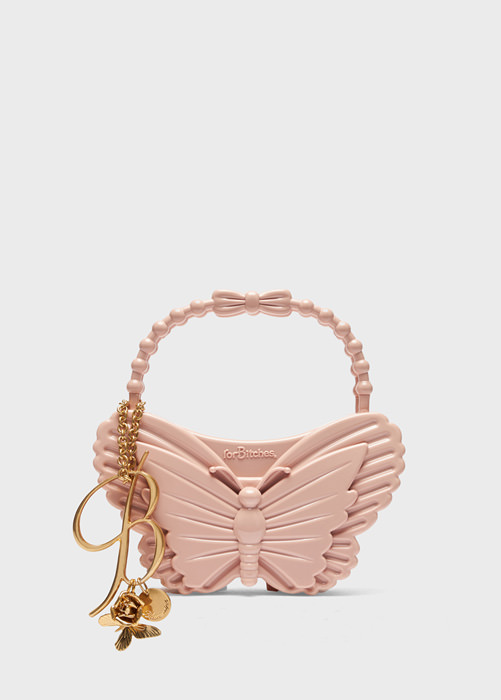 BLUMARINE BUTTERFLY-SHAPED BAG DESIGNED IN COLLABORATION WITH FORBITCHES