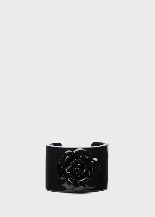 BLUMARINE: Tube bracelet with rose
