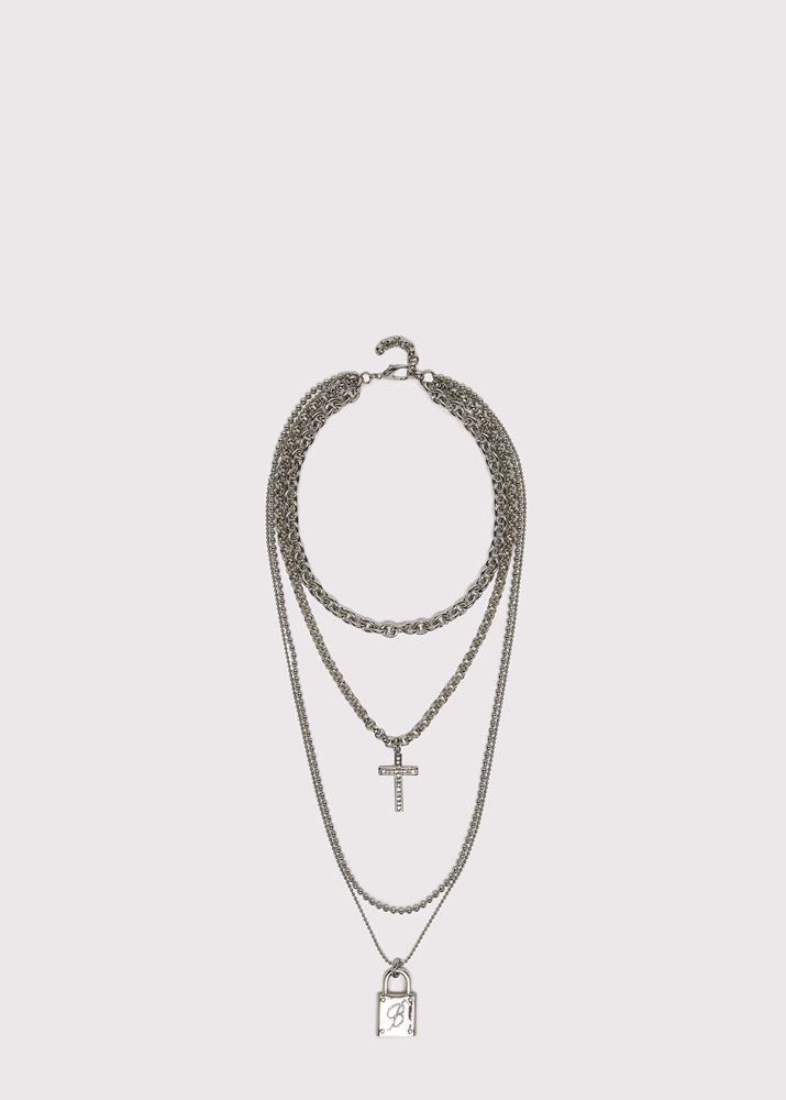 BLUMARINE Multi-chain necklace with pendants