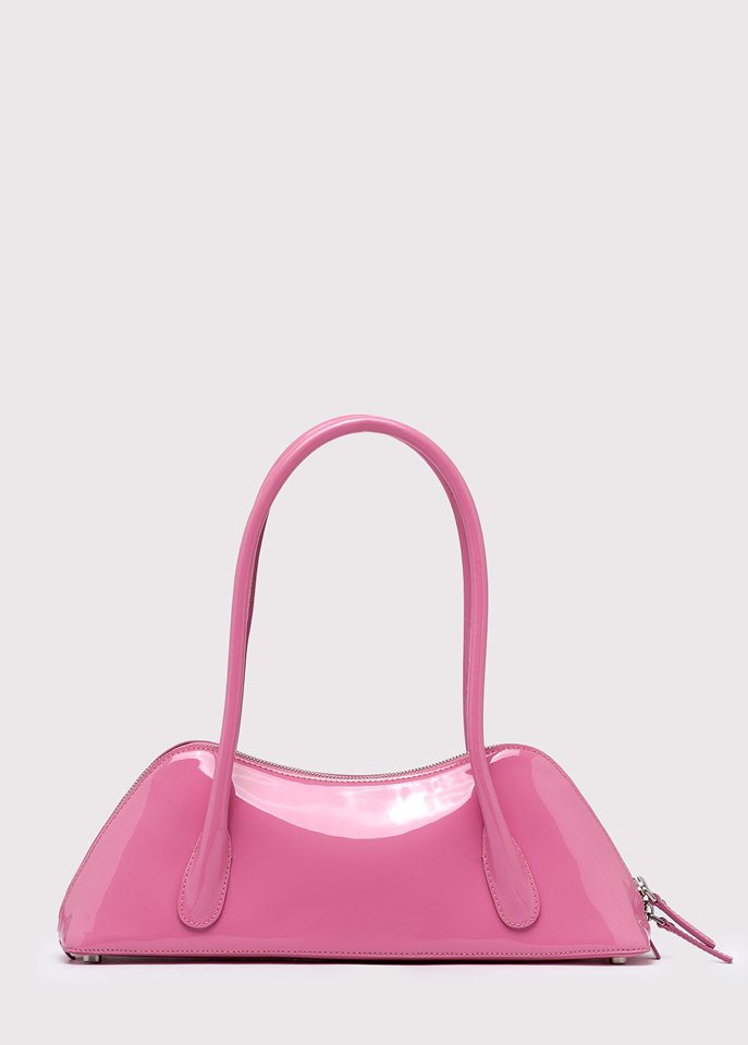 Regular handbag in patent leather | Blumarine