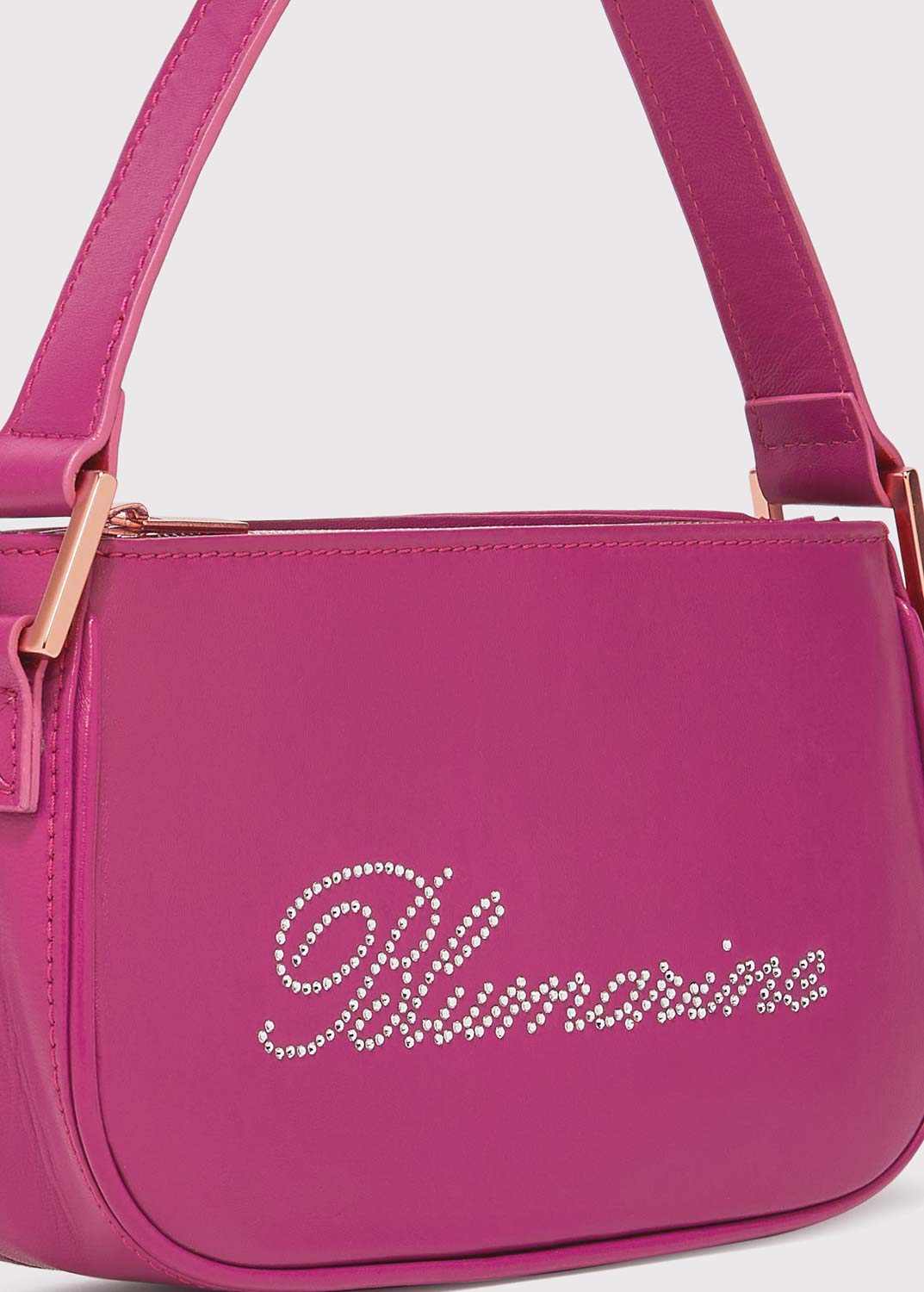 Blumarine Mini Kiss Me Bag in Patent Leather