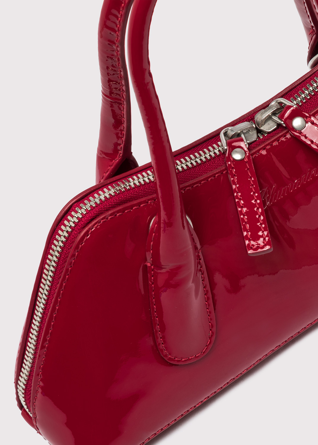 patent leather purse