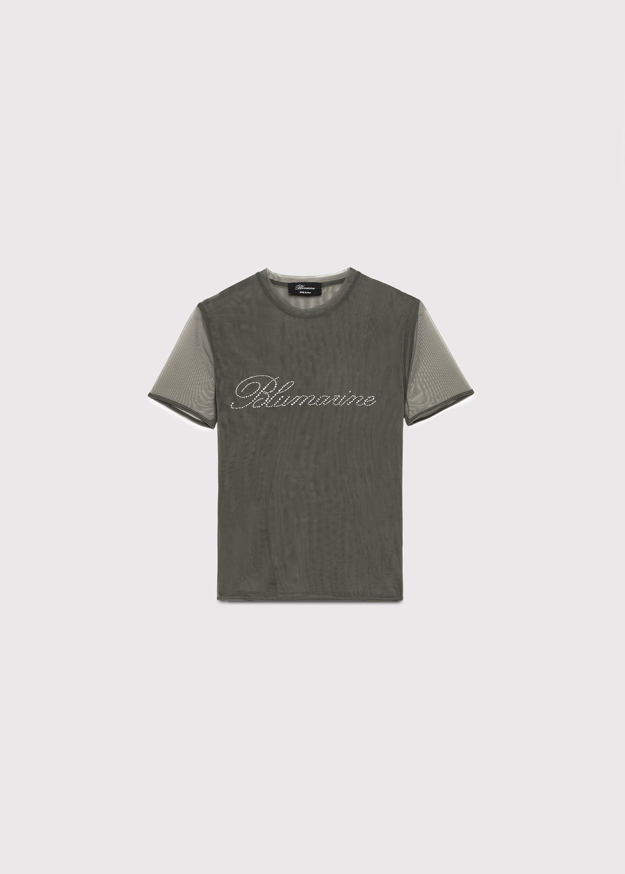 Blumarine Women's See-through Tulle T-Shirt